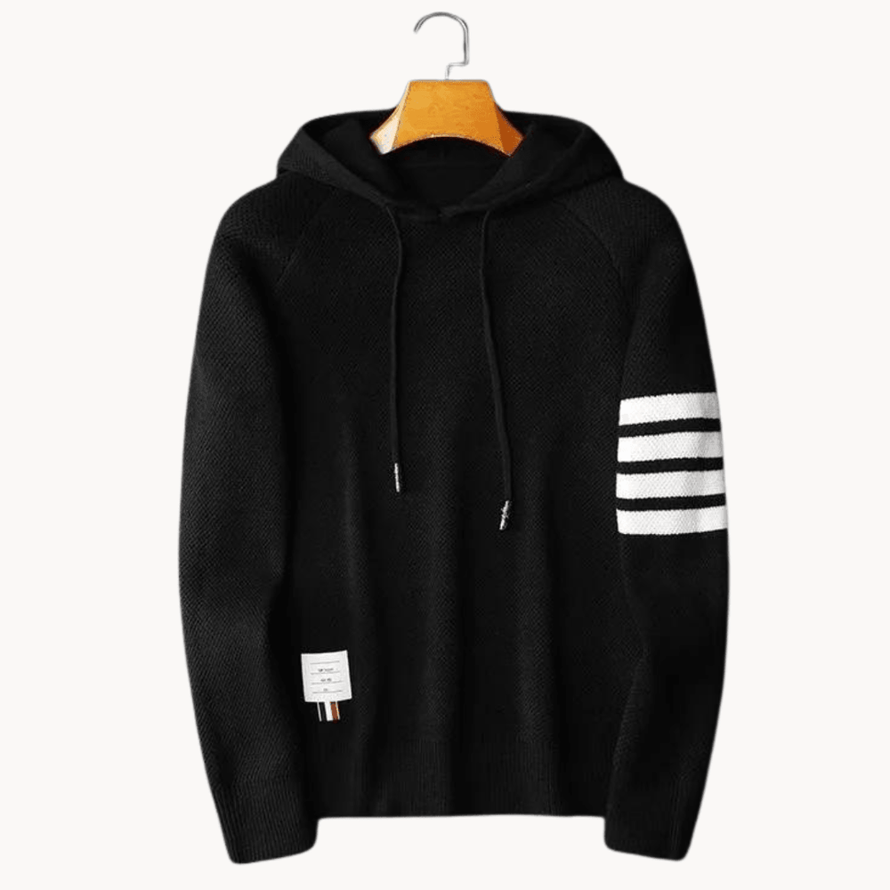 ALARIC® | Hooded Knit Sweater - Elle Toronto