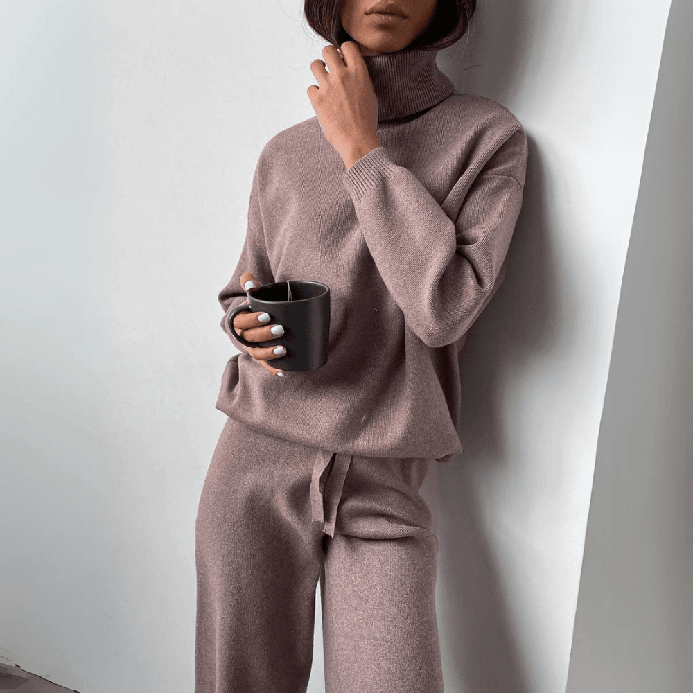 Grace - Luxe Turtleneck Co - Ord Set - Elle Toronto