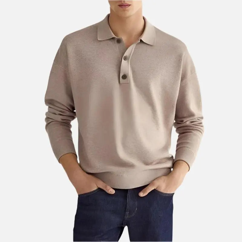 ROSSI® | Long - Sleeve Polo - Elle Toronto