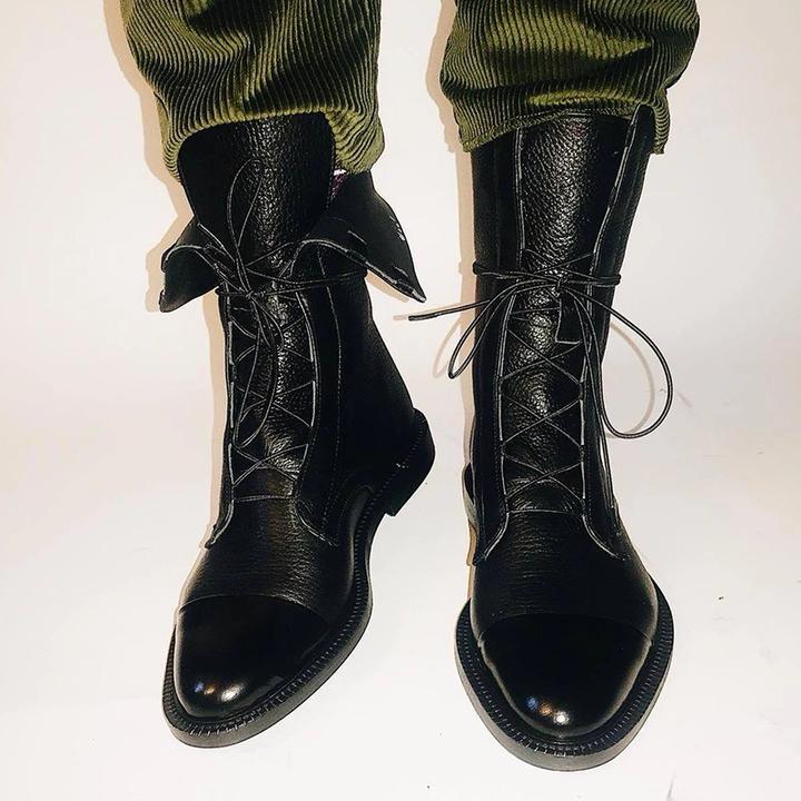 SCARLETT® | Elegant Leather Ankle Boots - Elle Toronto