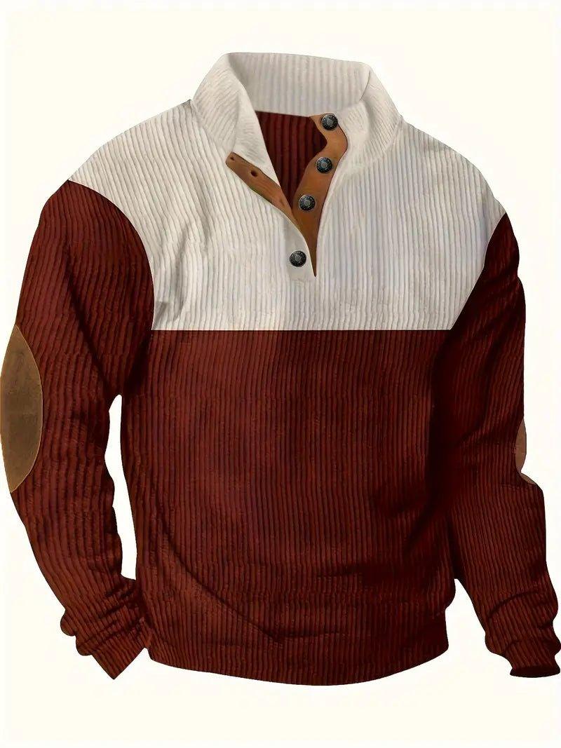 SEBASTIEN® | Knitted Ribbed Sweater - Elle Toronto