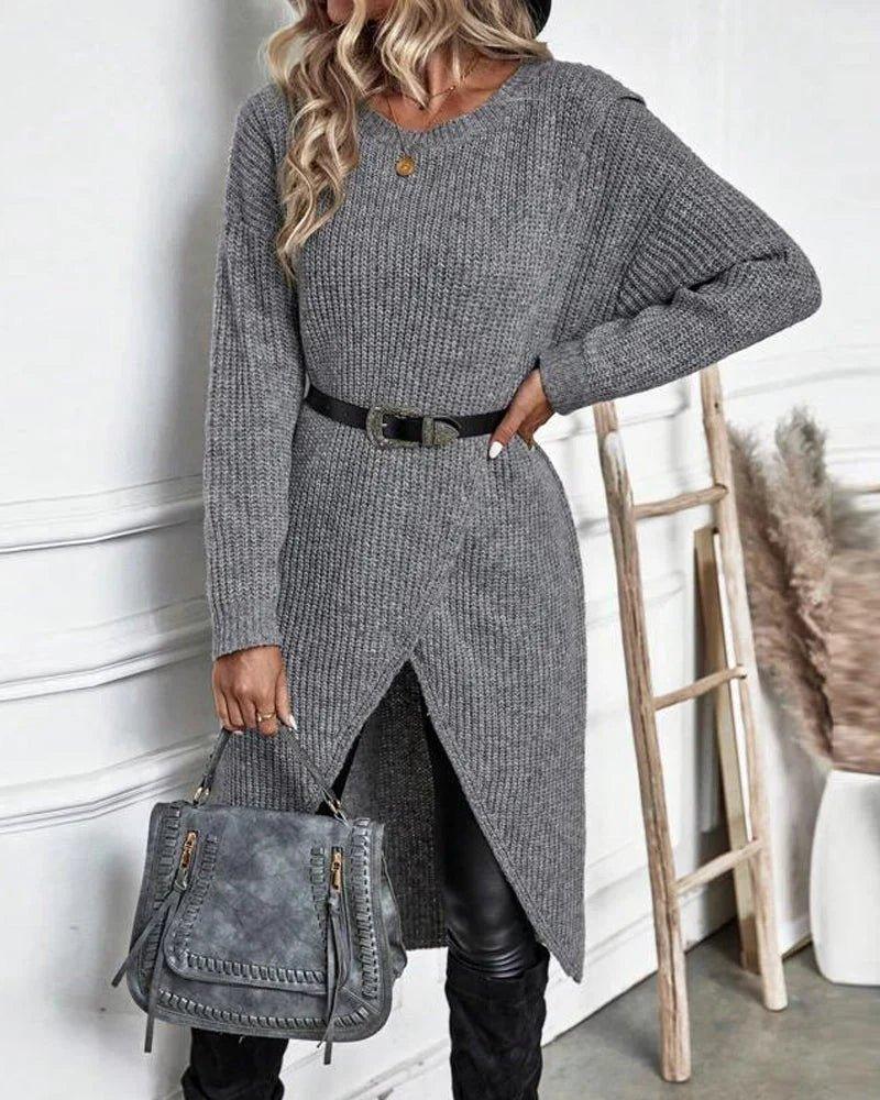 SILVY® | Long Stylish Sweater - Elle Toronto