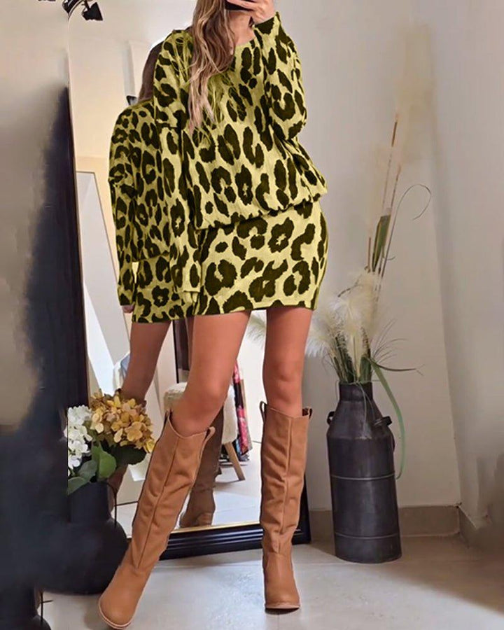 VIOLETA® | Unique Leopard Dress - Elle Toronto