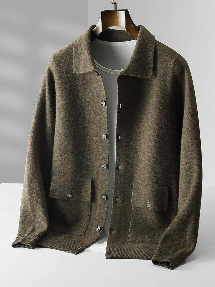 ZANDER® | Merino Wool Cardigan - Elle Toronto